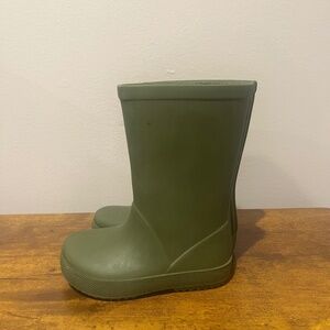 Zara Olive Kids Rain Boots Size 6